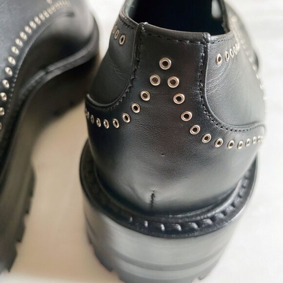Alaia Eyelet Derby Loafers in Black | US size 6 (EU 36.5) | Excellent Condition - Picture 8 of 16